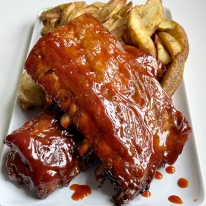Smoked Pork Back Ribs