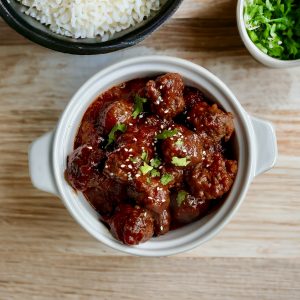 Sweet & Sour Meatball Dinner - PP
