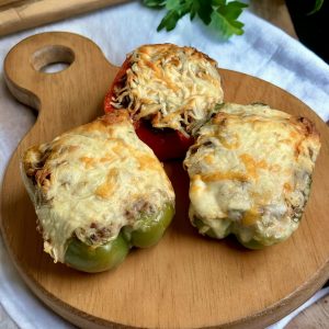 Brisket Stuffed Peppers